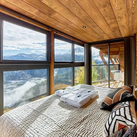 Chalet d'exception à Pra-Loup 1600 avec Sauna et Vue sur Montagnes - FR-1-165A-196 Chalé